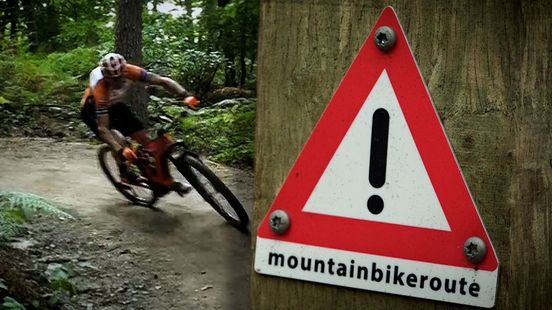 Rechter: gebruik mountainbikepaden overtreedt de wet