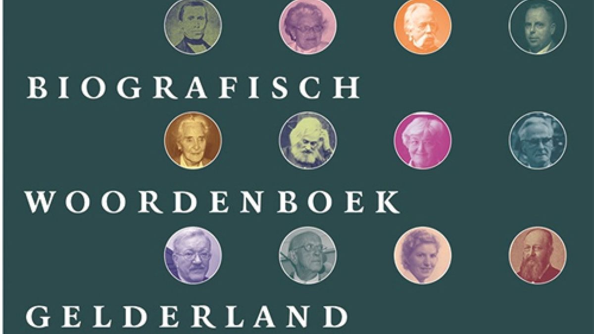Laatste deel Biografisch Woordenboek Gelderland Omroep Gelderland