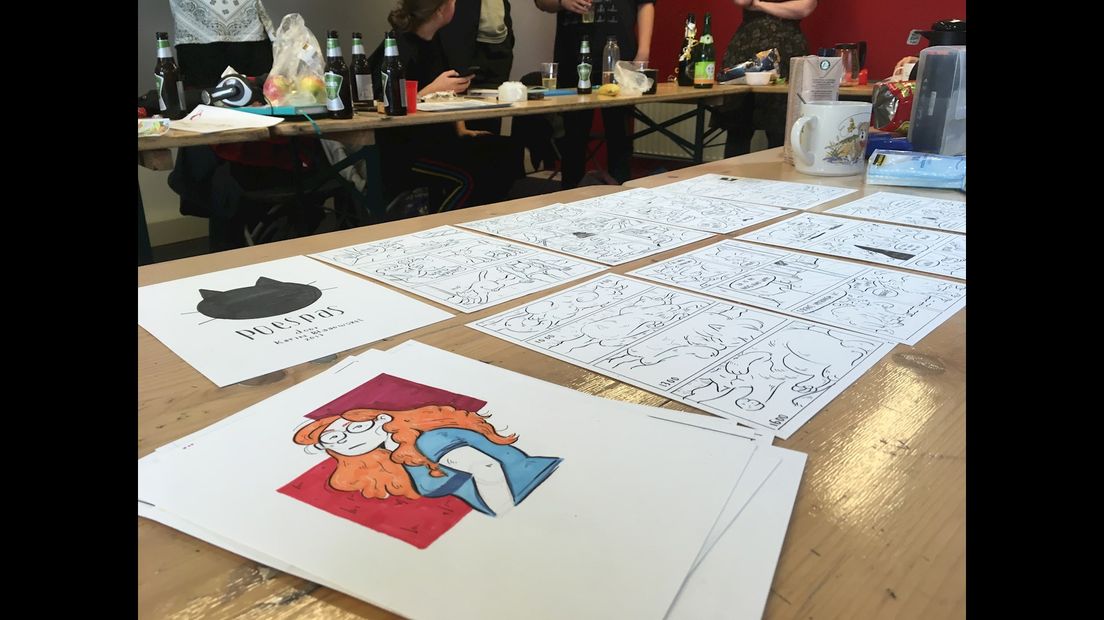24-hours Comics Day zit erop