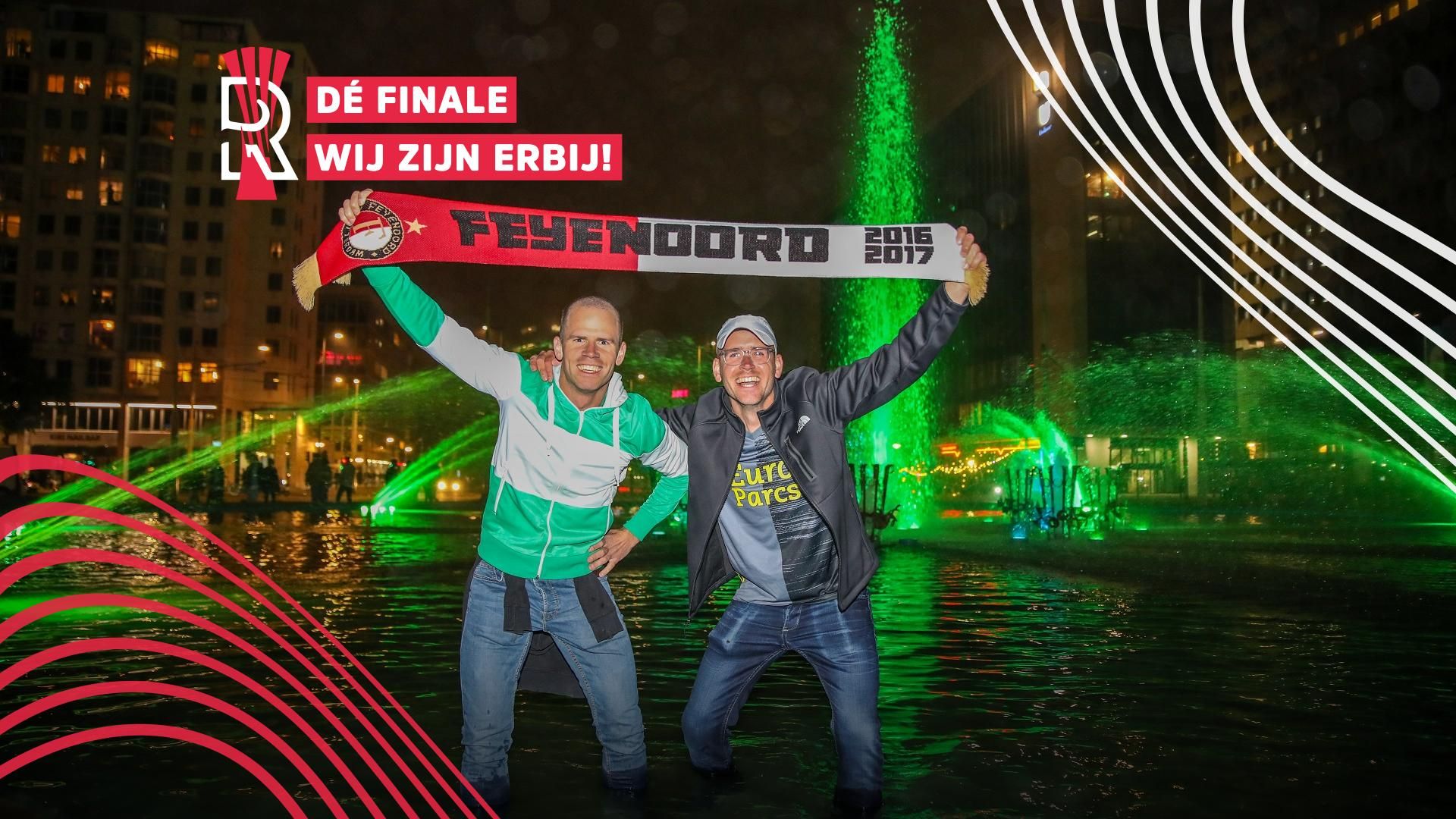 Gaan Feyenoorders deze week de Hofpleinfontein in?