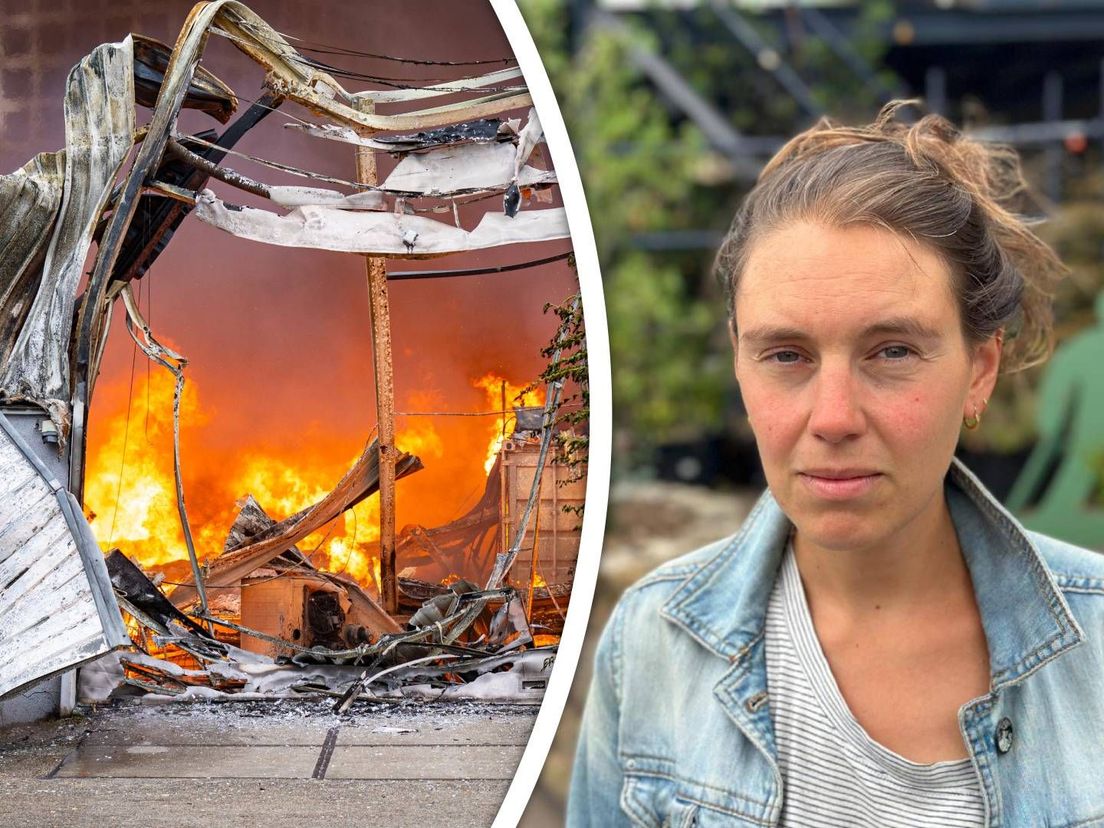 Laura Rosen zag het werk van vijftig ondernemers in de vlammen verdwijnen