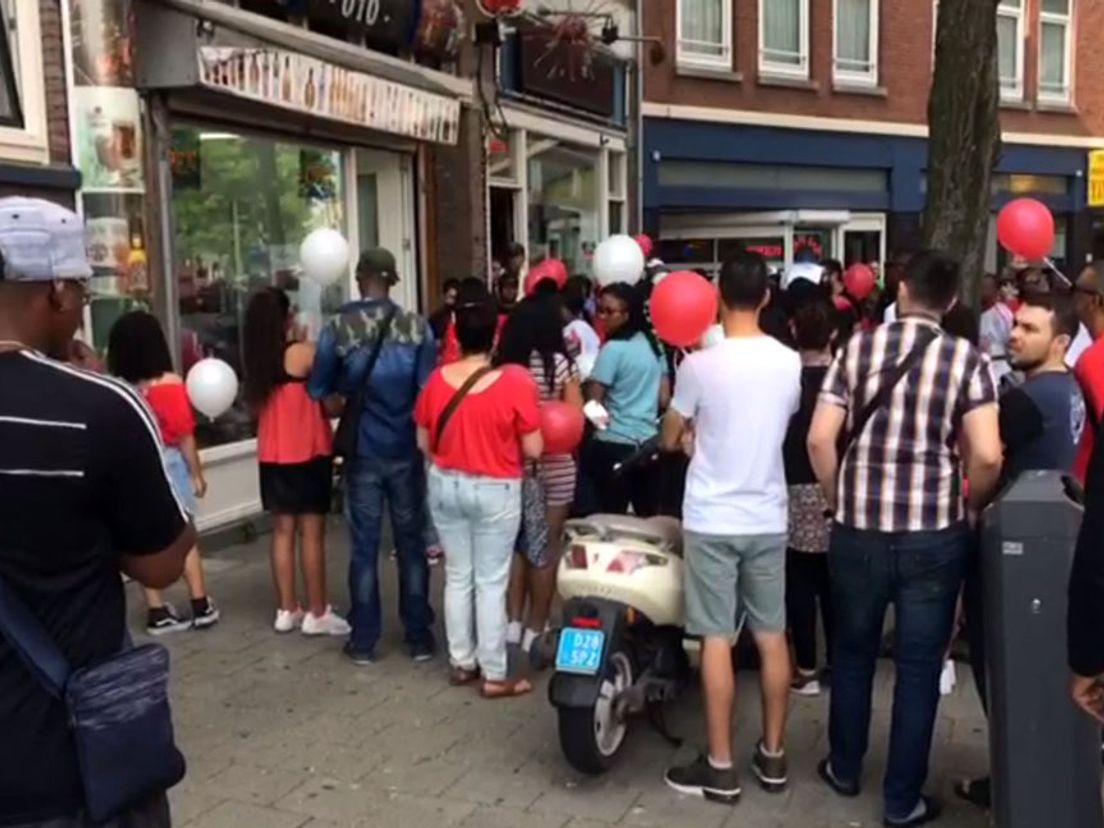 Stille tocht voor Rayonel Gabriel