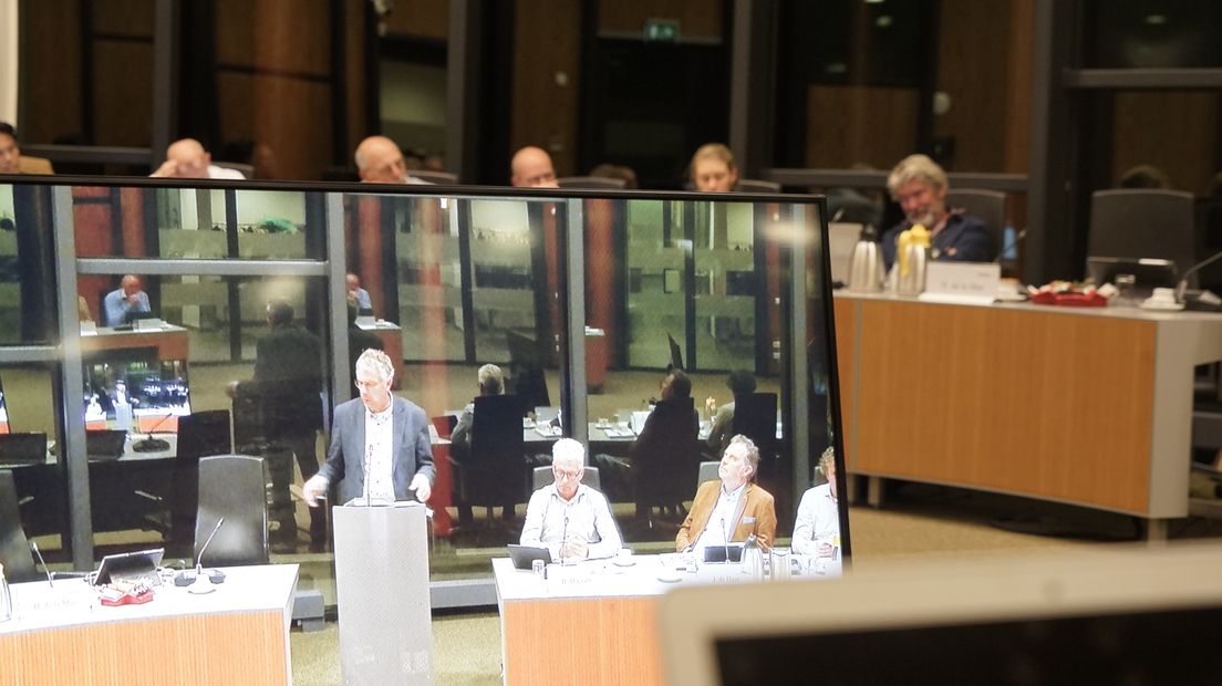 De begroting van de gemeente Westerveld werd uiteindelijk goedgekeurd (Rechten: Andries Ophof/RTV Drenthe)
