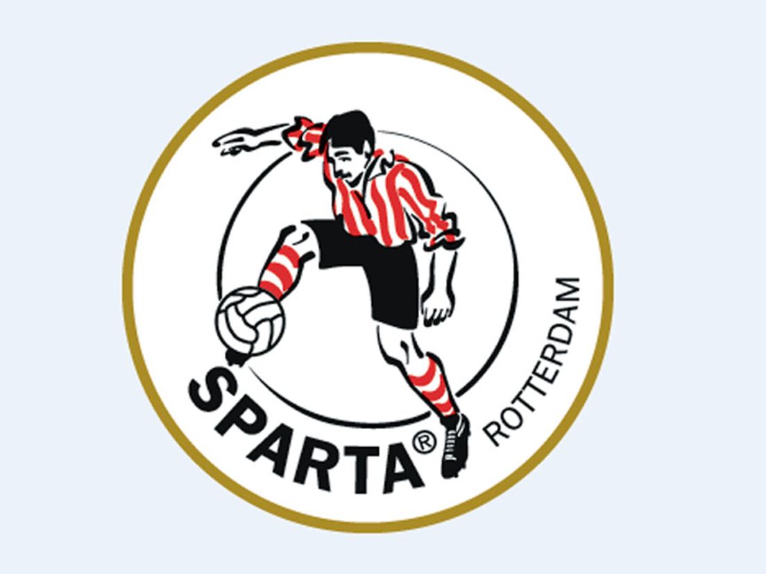 Het gouden logo van Sparta