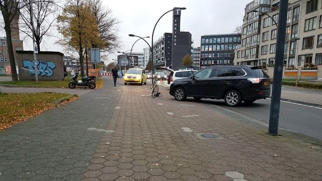 Maaltijdbezorger gewond na val in Hengelo