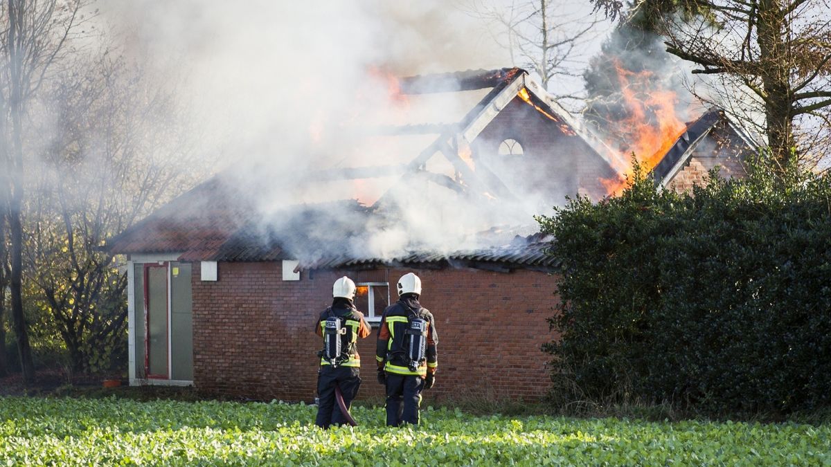 Brand in Mussel zorgt voor veel rookontwikkeling (update)