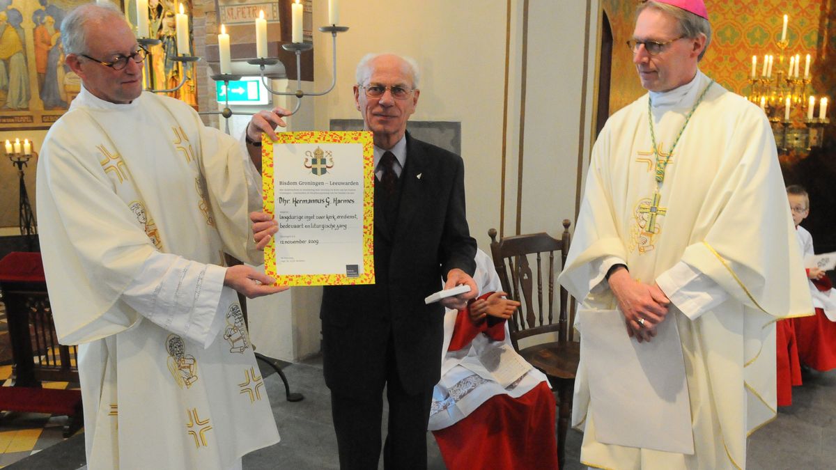 Bisschoppelijke onderscheiding voor Herman Harmes