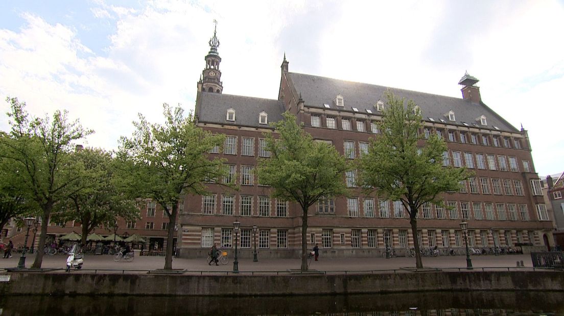 Het stadhuis in Leiden