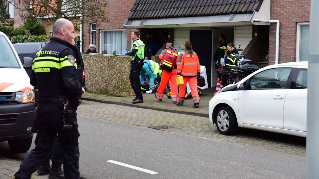 De steekpartij vond plaats in een woning