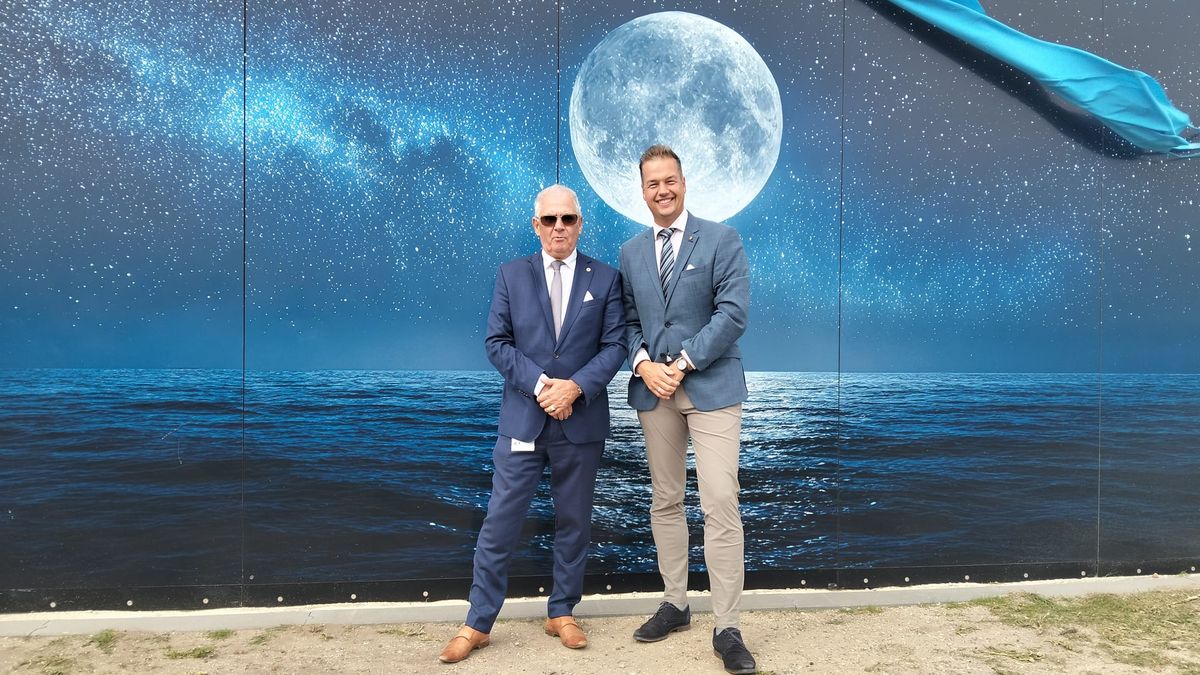 Selfie met de maan en een lesje over het getij bij Kamperland