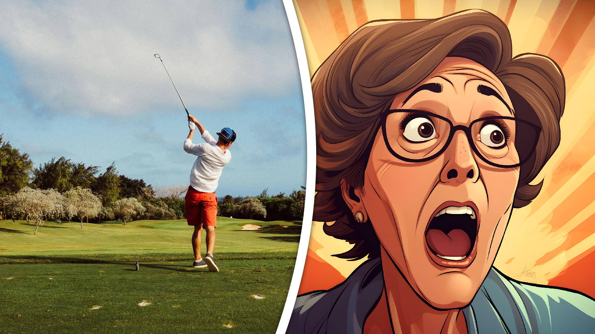 Rik laat zijn piemel zien bij de golfbaan, het busstation, de parkeerplaats en het recreatiestrandje