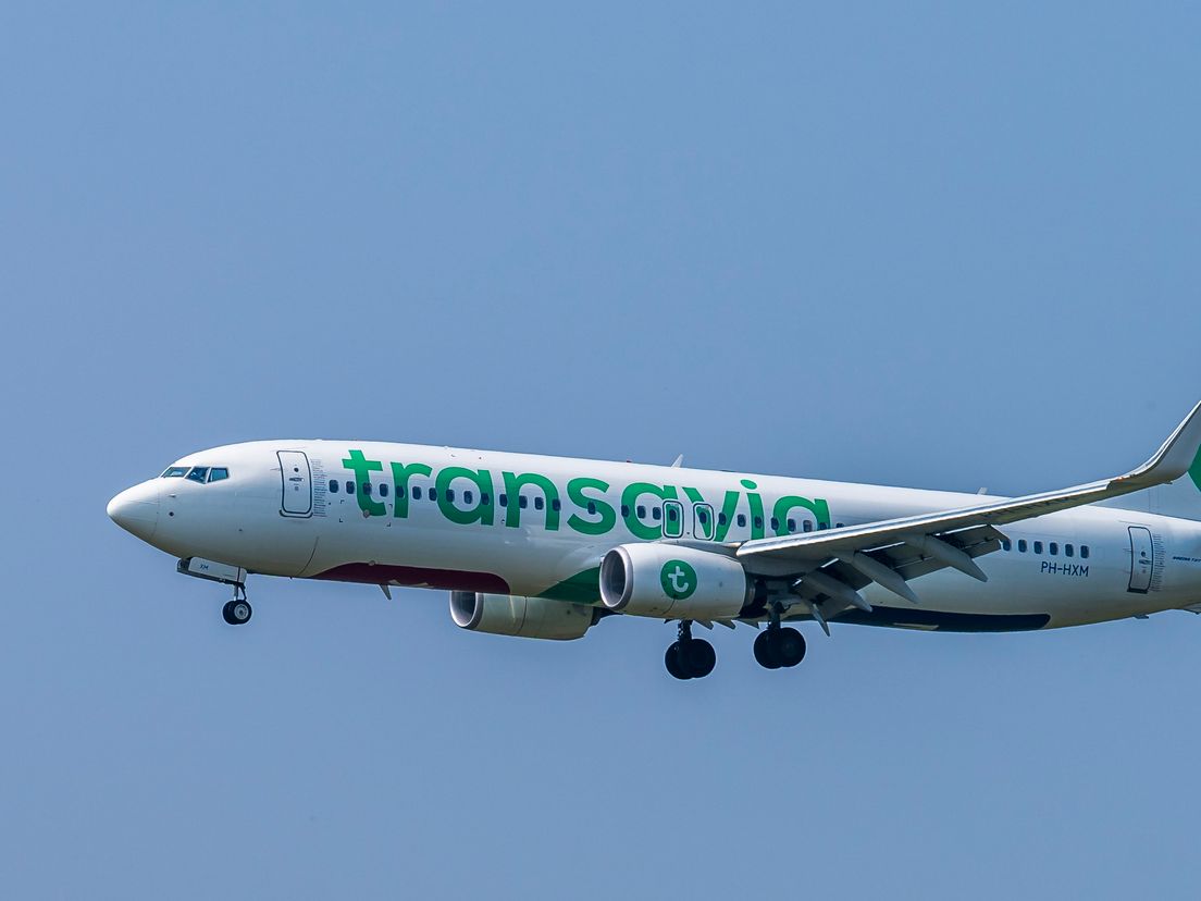Transavia-vliegtuig (Bron: ANP - Lex van Lieshout)