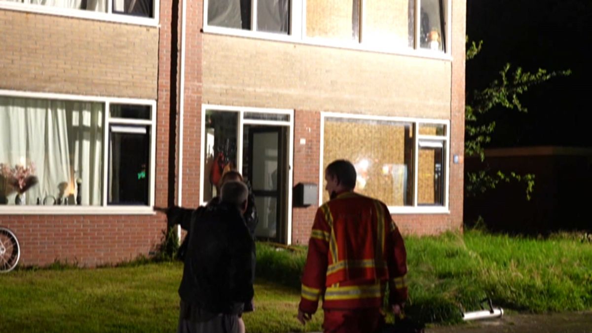 Brand in woning Grijpskerk door blikseminslag