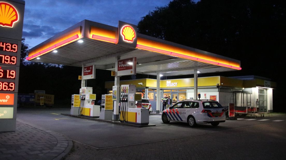 Het tankstation aan de Zonnelaan