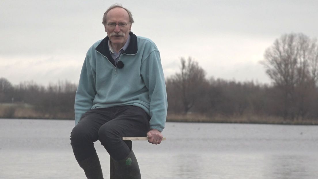 Schrijver en oud-paalzitter Kees van Niekerk