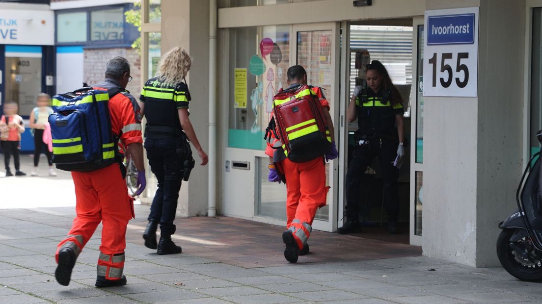 Hulpdiensten bij het wijkcentrum