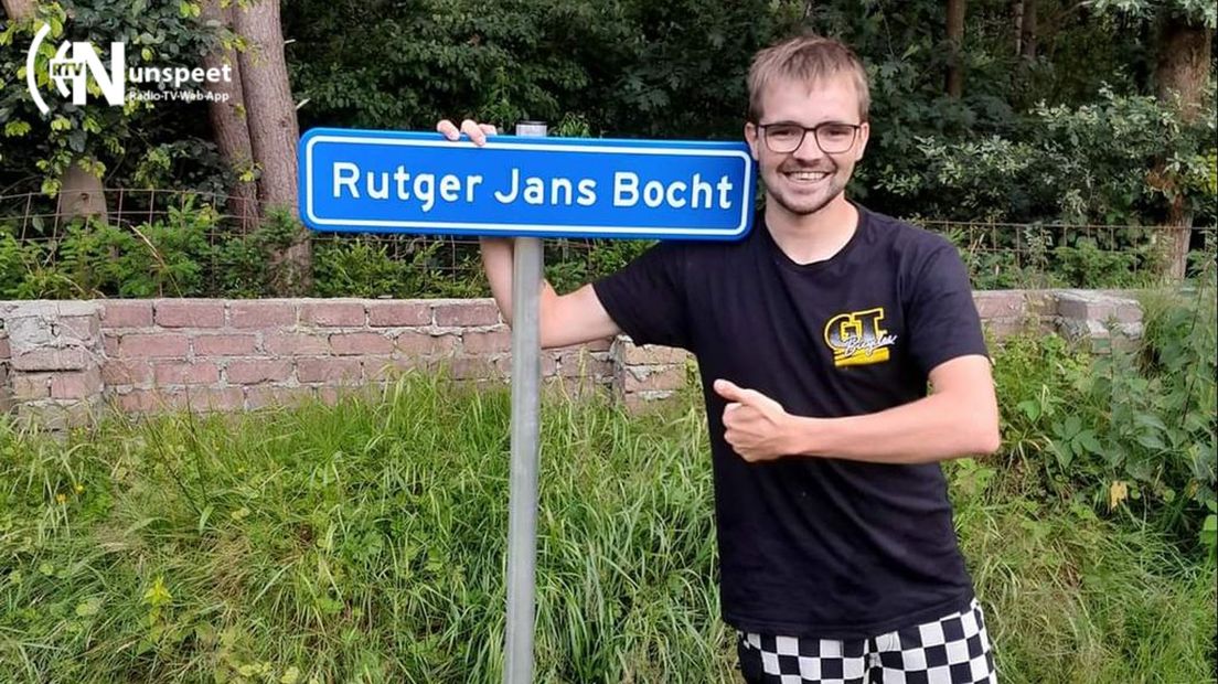 Ook een bocht voor Rutger.