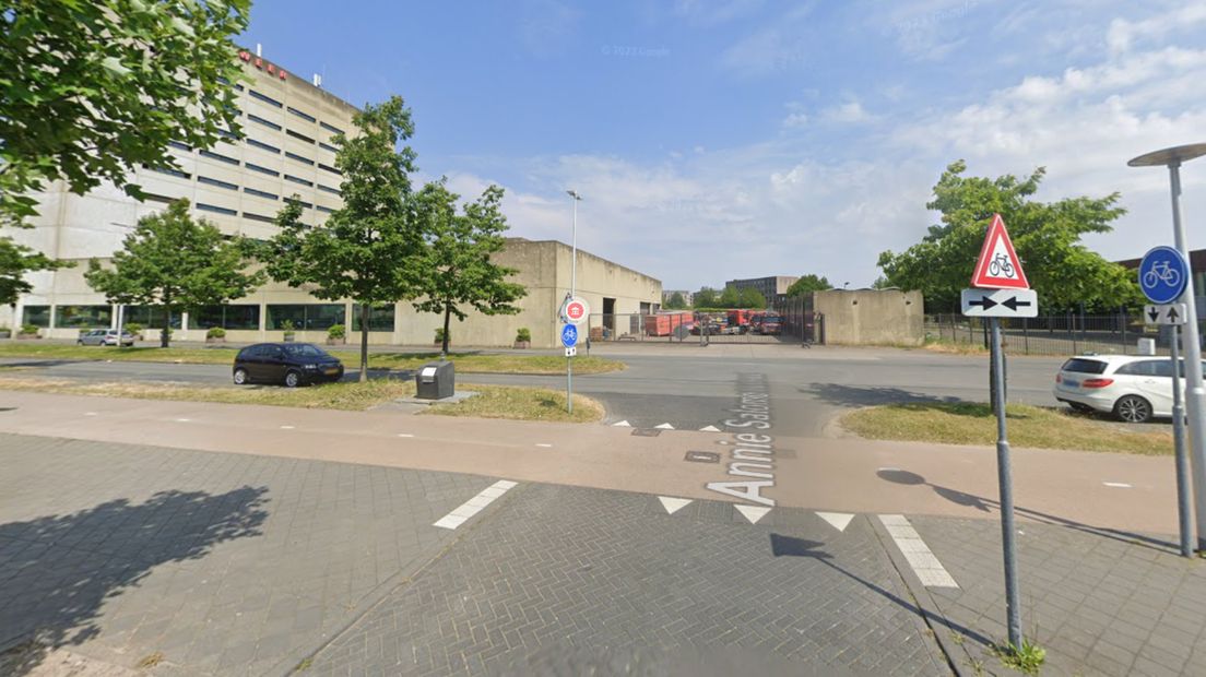 Het terrein aan de Belcampostraat