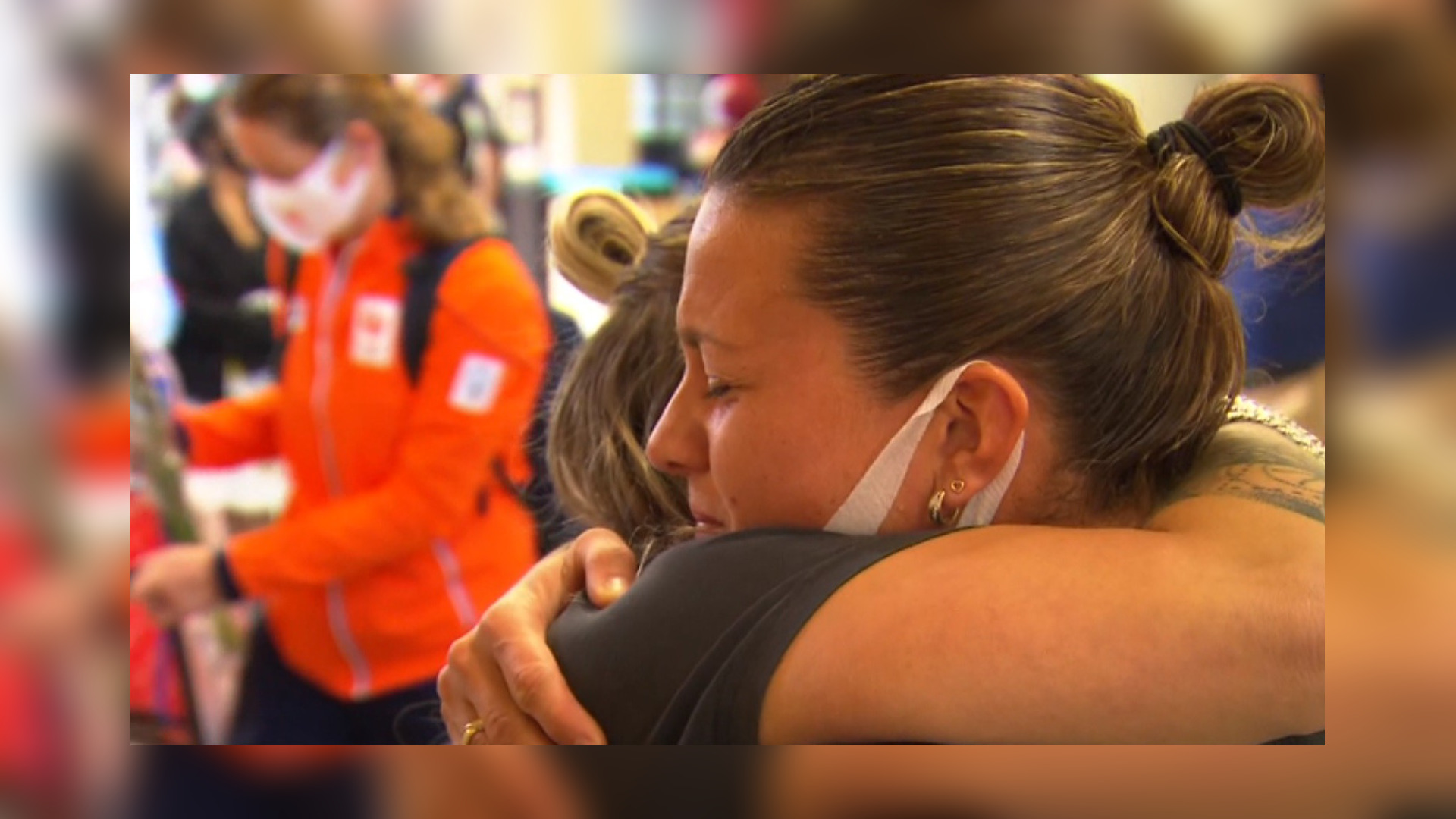 Sherida Spitse op Schiphol
