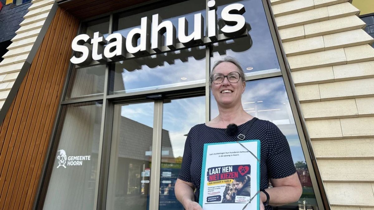 'Ik moest iets doen, ook al woon ik helemaal in Zeeland': Mirjam overhandigt petitie tegen huisdiere