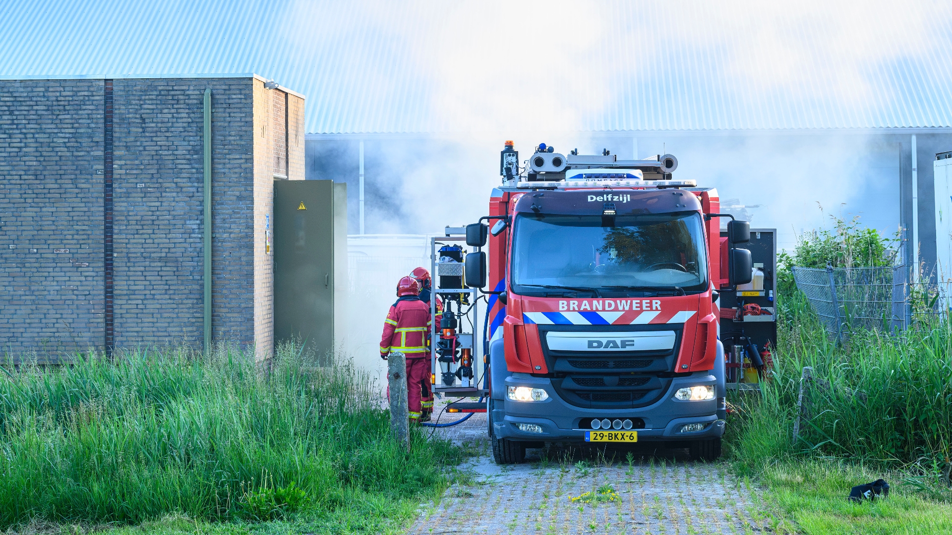 Brand transformatorstation Farmsum veroorzaakt door kortsluiting
