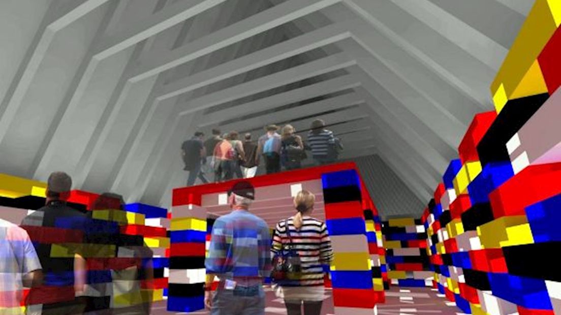 Trouwen in legokerk in Enschede