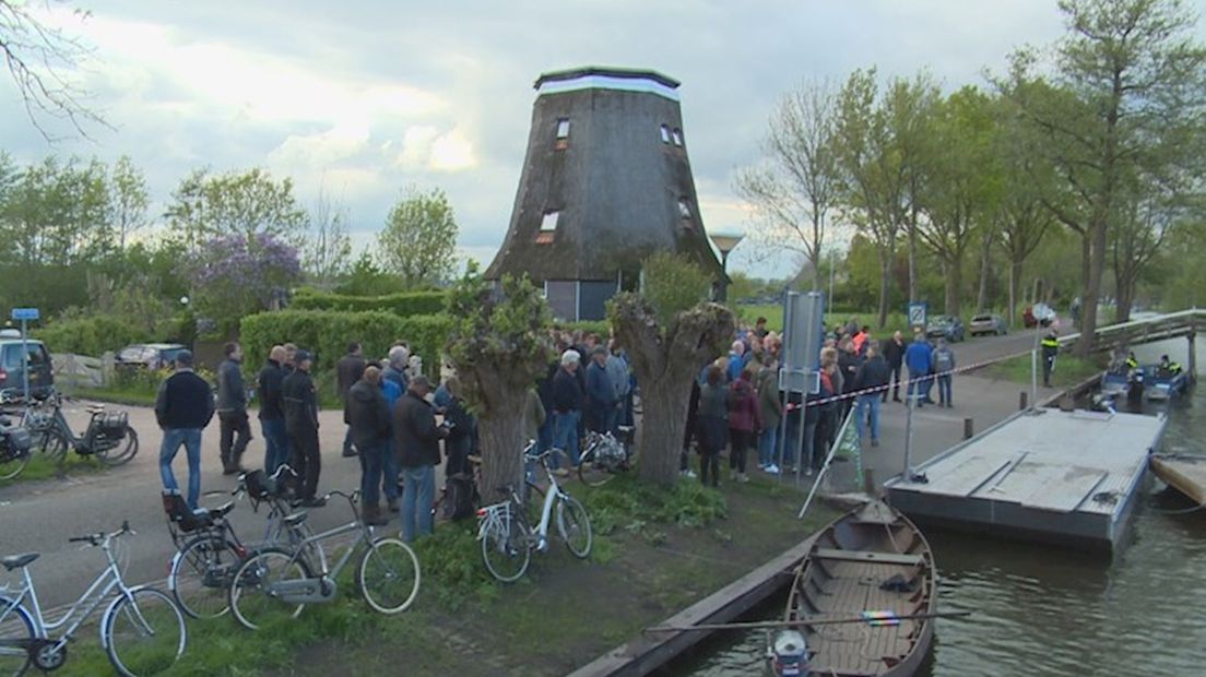 In 2018 was er nog een demonstratie bij de loswal