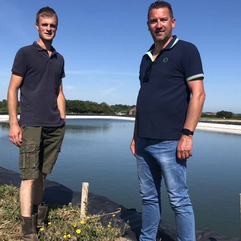 Drijvende reddingslijn 30 meter met RVS houder