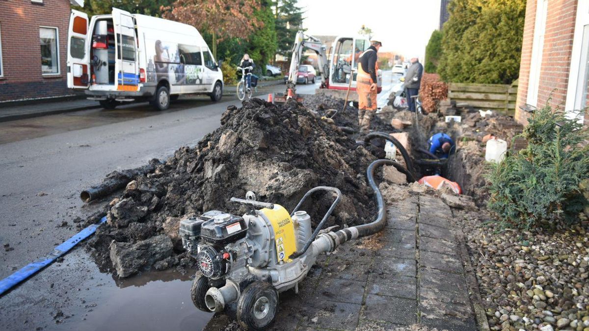 Oostwold (Oldambt) zat tijdje zonder water RTV Noord