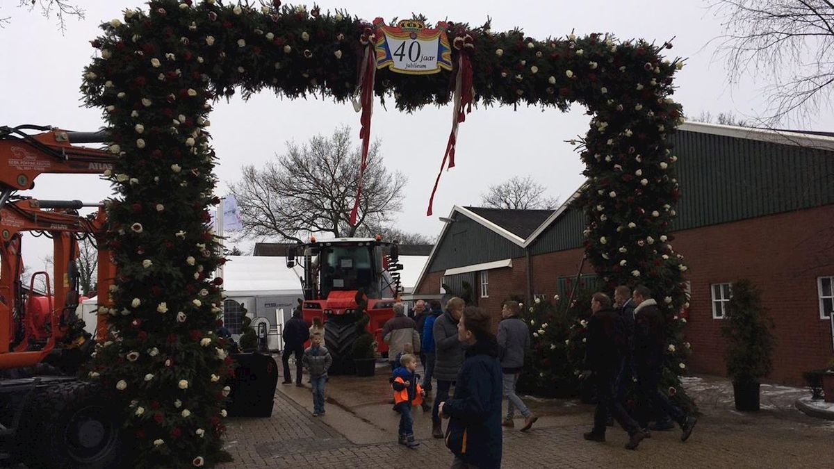 Reutum loopt uit voor jubileum loonwerkersbedrijf Poppink