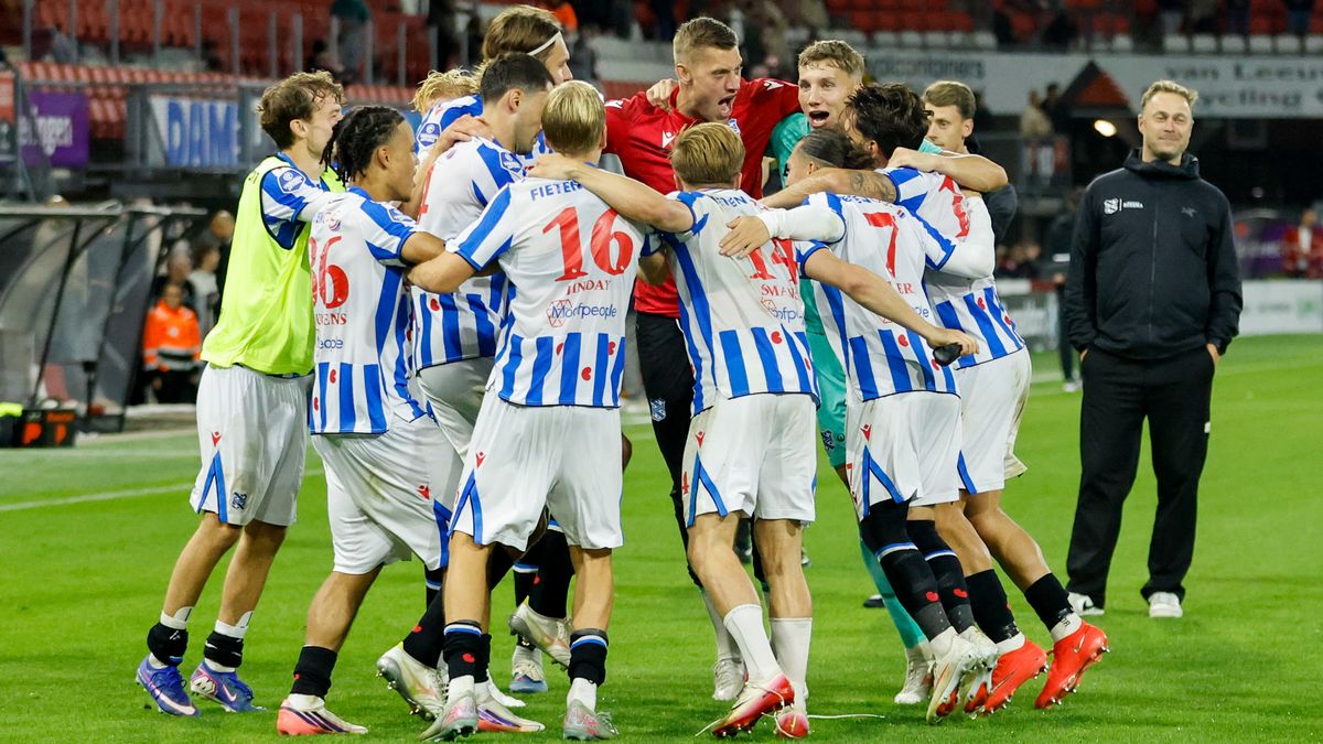 Heerenveen toont dominantie en zorgt voor doelpuntenregen tegen Sparta (0-4)