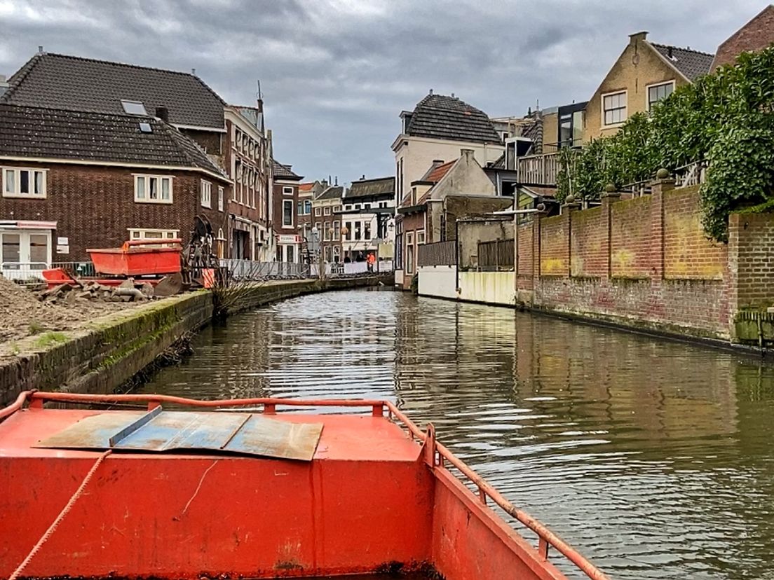 Deze week starten de werkzaamheden aan de kademuur aan de Goudsteen in Maassluis