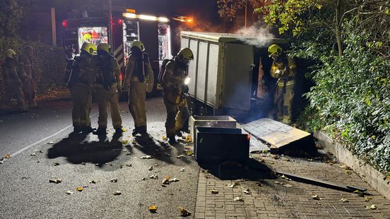 Brand in aanhanger Putten lijkt aangestoken