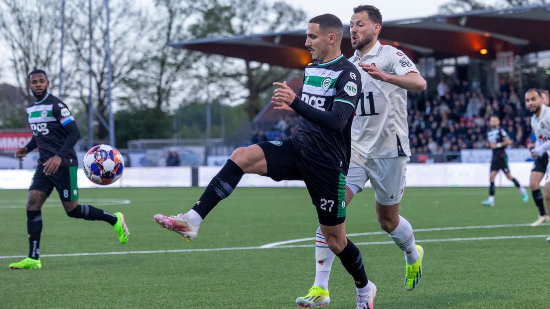 Telstar - FC Groningen: FC wisselt drie keer in jacht op gelijkmaker (1-0)