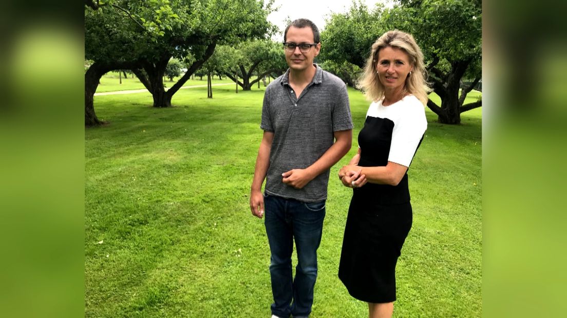 Gerard Eggebeen samen met belangenbehartiger Judith Dingemanse van LetselVerhalen