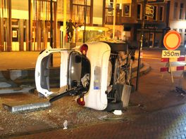 Auto vliegt uit de bocht in Meppel, meerdere gewonden