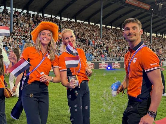 WK-debuut voltigeur Rik Bierling: 'Ontzettend genoten maar ook dubbel gevoel'