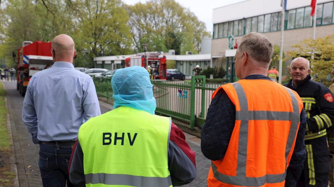 Brand bij Johma in Losser