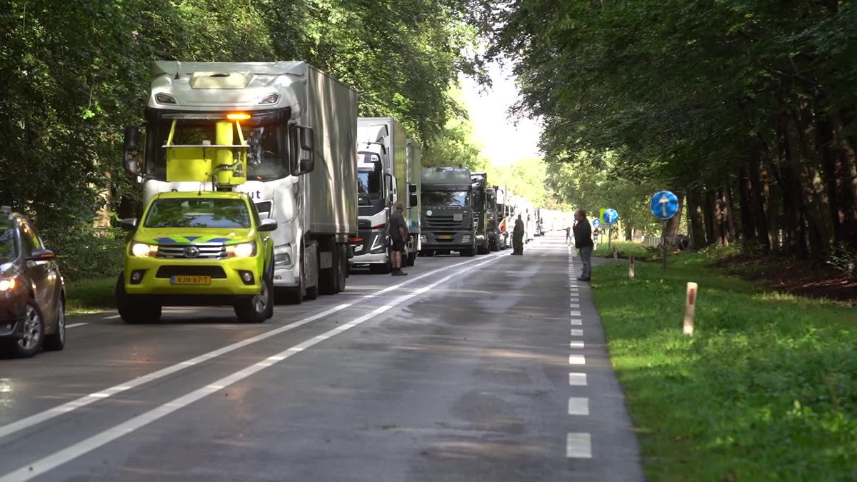 De kop-staartbotsing tussen Raalte en Heino
