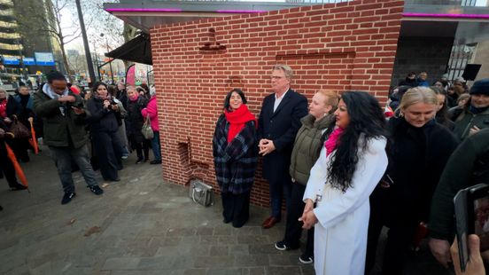 Nieuw kunstwerk op de Coolsingel confronteert stad met geweld tegen vrouwen