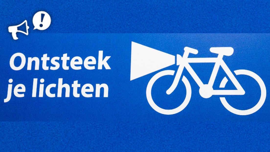 Zijn ouders verantwoordelijk voor fietsverlichting van hun kinderen? (Rechten: ANP/Jerry Lampen)