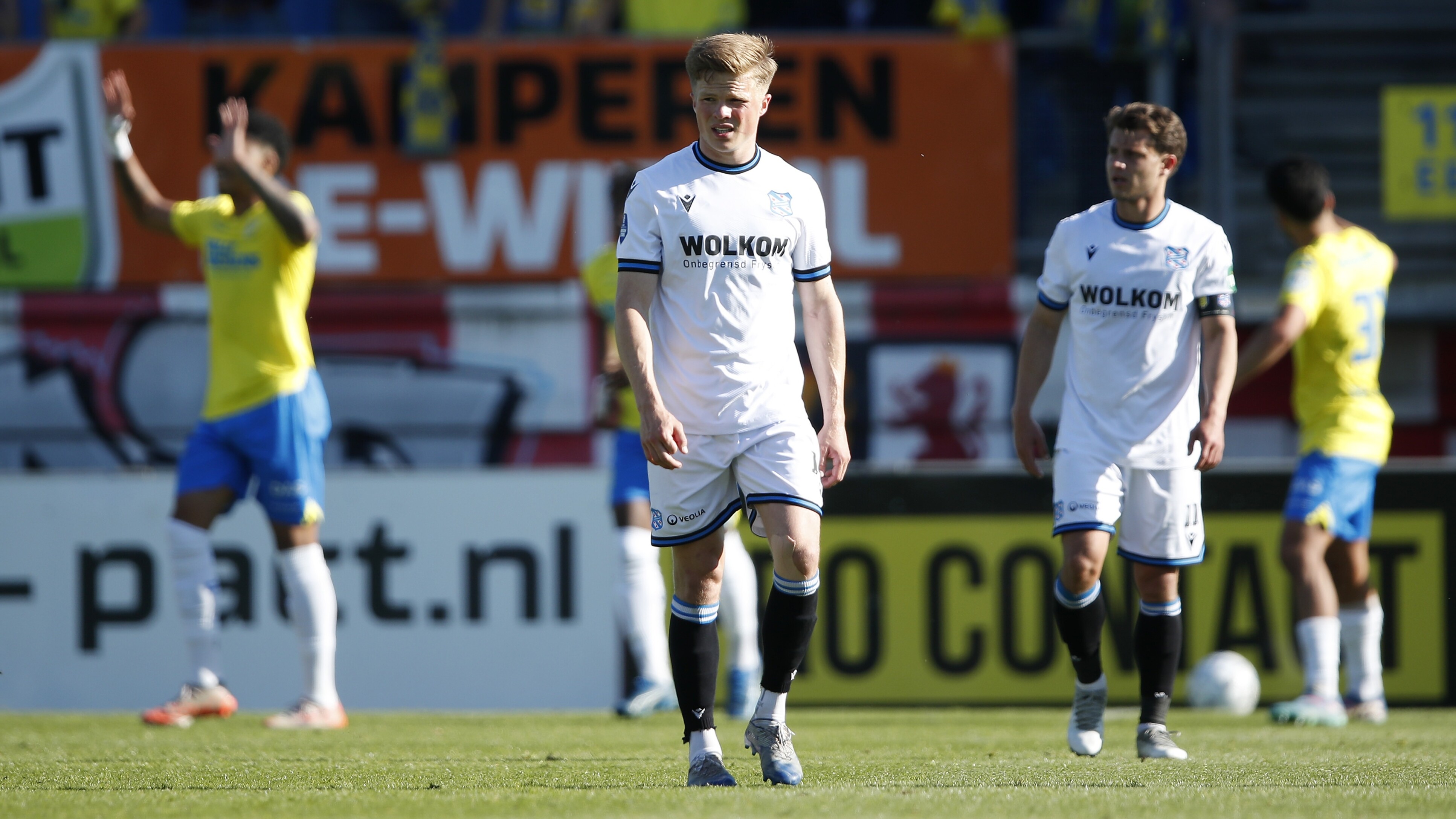 Teleurstelling bij de spelers van Heerenveen