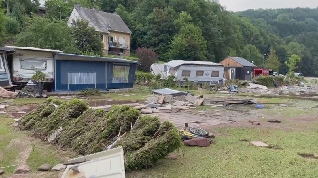 Van de camping is weinig meer over