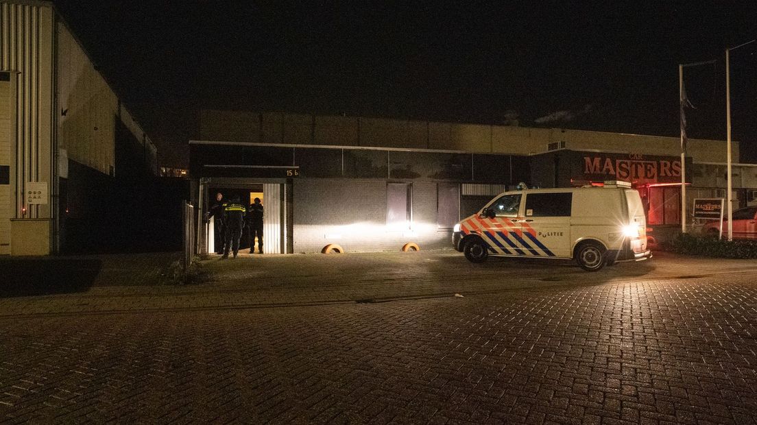 De kwekerij werd gevonden in een bedrijfspand