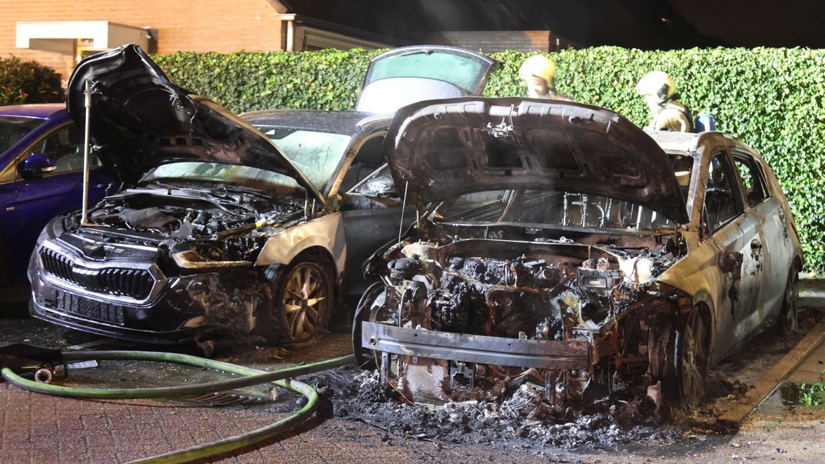 Veenendaal opgeschrikt door 3 autobranden in korte tijd: 'Ik parkeer de auto voorlopig voor de deur'