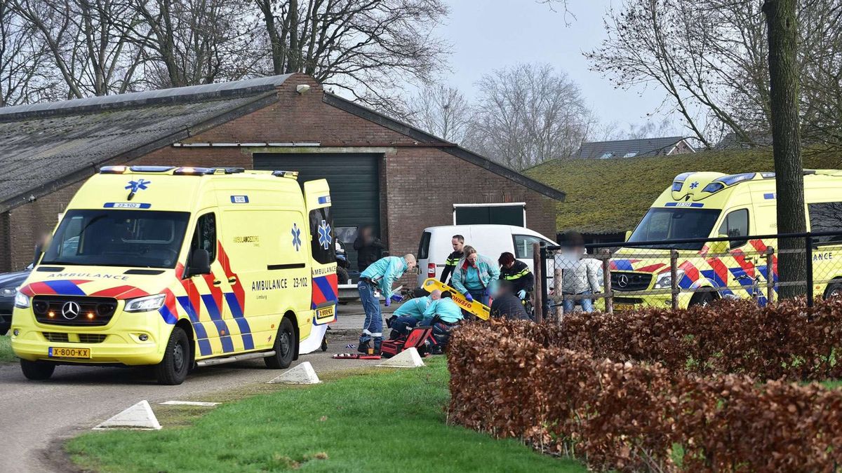 Traumahelikopter naar gevallen fietser
