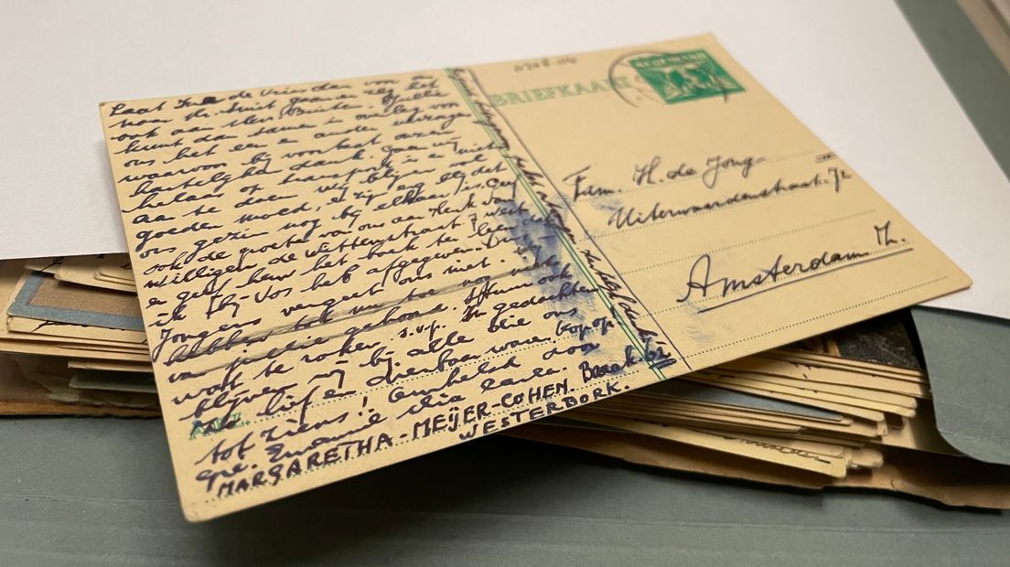Een briefkaart van Margaretha Meijer-Cohen