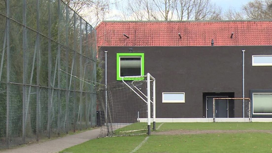 Het sportcomplex van TVO in Beckum
