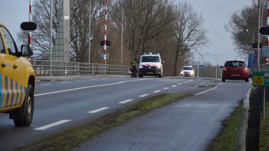 Aanrijding tussen Blokzijl en Steenwijk op de N333