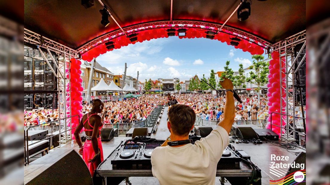 De Grote Markt in Goes